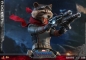 Preview: HOT TOYS | Avengers: Endgame Movie Masterpiece Actionfigur 1/6 Rocket 16 cm