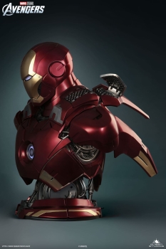 |Queen Studios - IRON MAN MARK 7 BÜSTE - LIFESIZE