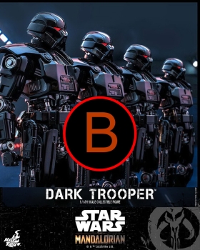 |HOT TOYS - Star Wars - The Mandalorian - Dark Trooper - SET B - VIER DT