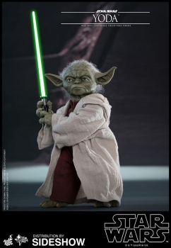Star Wars Episode II Movie Masterpiece Actionfigur 1/6 Yoda 14 cm
