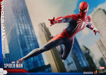 Marvel's Spider-Man Videogame Masterpiece Actionfigur 1/6 Spider-Man Advanced Suit 30 cm