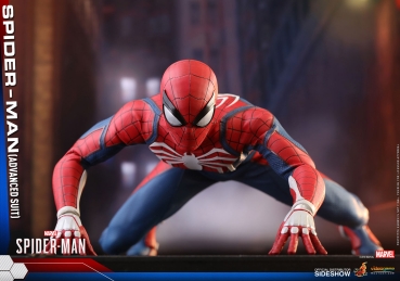 Marvel's Spider-Man Videogame Masterpiece Actionfigur 1/6 Spider-Man Advanced Suit 30 cm