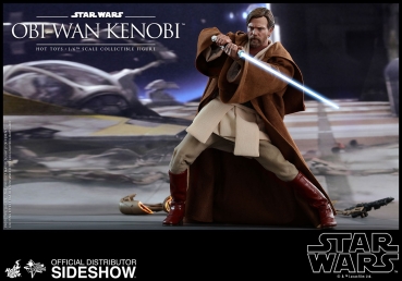 Star Wars Episode III Movie Masterpiece Actionfigur 1/6 Obi-Wan Kenobi 30 cm