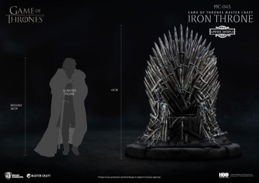 Game of Thrones - Master Craft Statue - Eiserner Thron