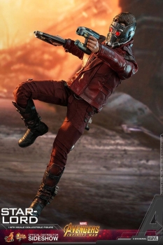 HOT TOYS | Avengers: Infinity War Movie Masterpiece Actionfigur 1/6 Star-Lord 31 cm