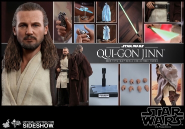HOT TOYS | Star Wars Episode I Movie Masterpiece Actionfigur 1/6 Qui-Gon Jinn 32 cm