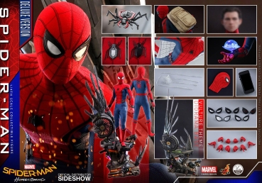 HOT TOYS | Spider-Man: Homecoming Quarter Scale Series Actionfigur 1/4 Spider-Man Deluxe Version 44 cm