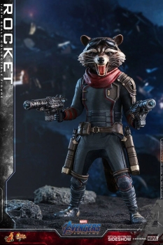 HOT TOYS | Avengers: Endgame Movie Masterpiece Actionfigur 1/6 Rocket 16 cm