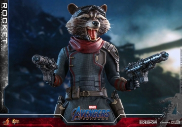 HOT TOYS | Avengers: Endgame Movie Masterpiece Actionfigur 1/6 Rocket 16 cm