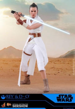 HOT TOYS | Star Wars Episode IX Movie Masterpiece Actionfiguren Doppelpack 1/6 Rey & D-O 28 cm