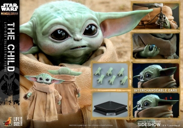HOT TOYS - Star Wars - The Mandalorian - Life-Size Masterpiece Actionfigur - The Child - 36 cm