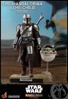 |HOT TOYS - Star Wars The Mandalorian Actionfiguren Doppelpack 1/6 The Mandalorian & The Child Deluxe