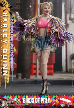 |HOT TOYS - Birds of Prey - Movie Masterpiece Actionfigur 1/6 -  Harley Quinn - (Caution Tape Jacket Version)