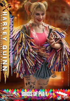 |HOT TOYS - Birds of Prey - Movie Masterpiece Actionfigur 1/6 -  Harley Quinn - (Caution Tape Jacket Version)