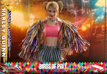 |HOT TOYS - Birds of Prey - Movie Masterpiece Actionfigur 1/6 -  Harley Quinn - (Caution Tape Jacket Version)