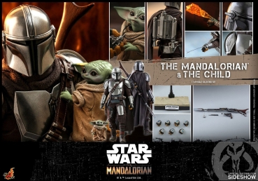 |HOT TOYS - Star Wars - The Mandalorian - Actionfiguren Doppelpack 1/6 The Mandalorian & The Child