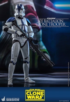 |HOT TOYS - Star Wars The Clone Wars - 501st Battalion Clone Trooper