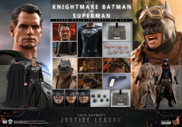 |HOT TOYS -  Knightmare Batman and Superman - Zack Snyder's Justice League
