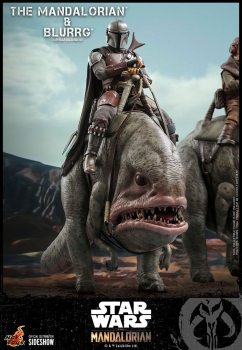 |HOT TOYS - Star Wars - The Mandalorian - The Mandalorian & Blurrg