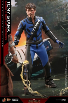 |HOT TOYS - Iron Man 2 - Tony Stark (Mark V Suit Up Version)