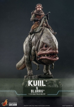 |HOT TOYS -  The Mandalorian - Kuiil & Blurrg