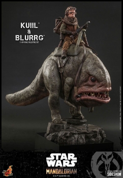 |HOT TOYS -  The Mandalorian - Kuiil & Blurrg