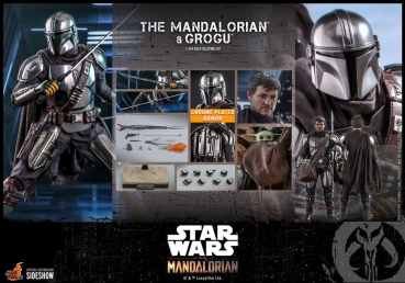 |HOT TOYS - Star Wars - The Mandalorian - The Mandalorian & Grogu