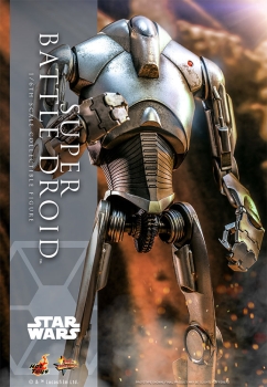 |HOT TOYS - Star Wars - Episode II - 1/6 - Super Battle Droid