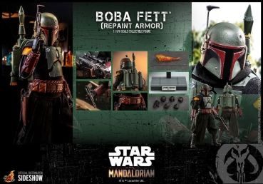 |HOT TOYS -  The Mandalorian - Boba Fett (Repaint Armor)