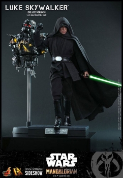 |HOT TOYS -  The Mandalorian - Luke Skywalker (Deluxe Version)