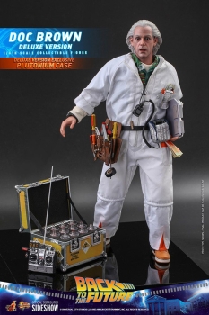 |HOT TOYS - Zurück in die Zukunft - Doc Brown (Deluxe Version)