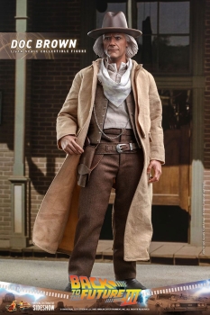 |HOT TOYS - Zurück in die Zukunft III - Doc Brown