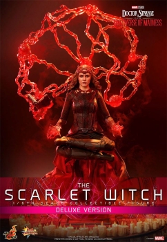 |HOT TOYS - Doctor Strange in the Multiverse of Madness - 1/6 -The Scarlet Witch - Deluxe Version