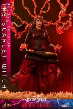 |HOT TOYS - Doctor Strange in the Multiverse of Madness - 1/6 -The Scarlet Witch - Deluxe Version