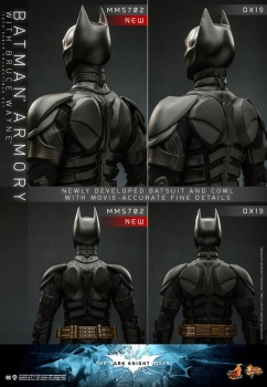 |HOT TOYS - The Dark Knight Rises - 1/6 - Batman Armory with Bruce Wayne