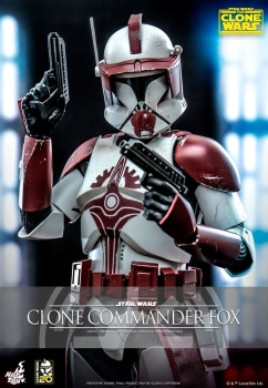 |HOT TOYS - Star Wars - The Clone Wars - 1/6 - Clone Commander Fox