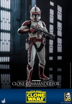 |HOT TOYS - Star Wars - The Clone Wars - 1/6 - Clone Commander Fox