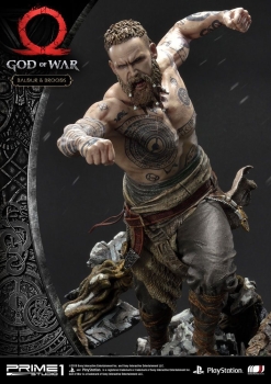 God of War (2018) Statue Baldur & Broods