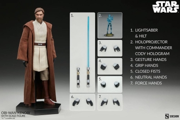 |SIDESHOW - Star Wars - The Clone Wars - Obi-Wan Kenobi