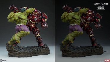 |SIDESHOW - Marvel Maquette - Hulk vs Hulkbuster