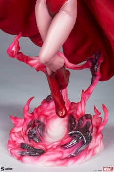 |SIDESHOW - Scarlet Witch - Marvel Premium Format Statue