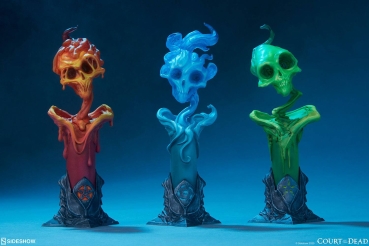 SIDESHOW Court of the Dead Court Statuen