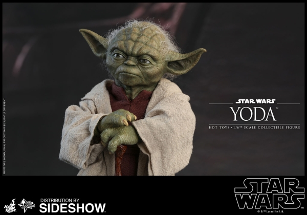 Star Wars Episode II Movie Masterpiece Actionfigur 1/6 Yoda 14 cm