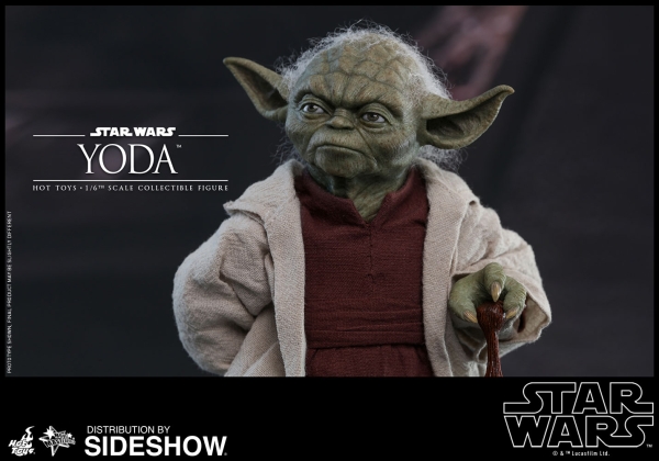 Star Wars Episode II Movie Masterpiece Actionfigur 1/6 Yoda 14 cm