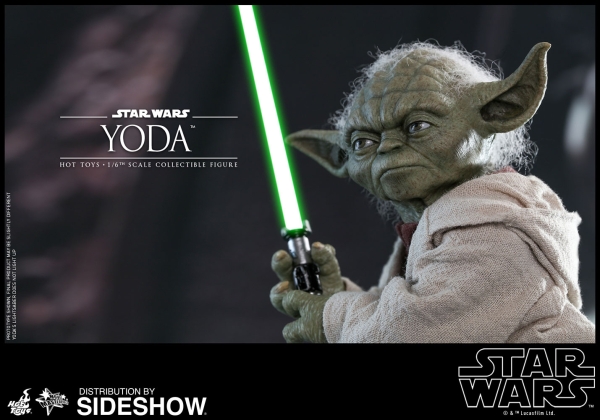 Star Wars Episode II Movie Masterpiece Actionfigur 1/6 Yoda 14 cm