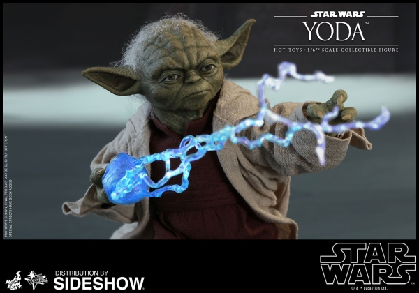 Star Wars Episode II Movie Masterpiece Actionfigur 1/6 Yoda 14 cm