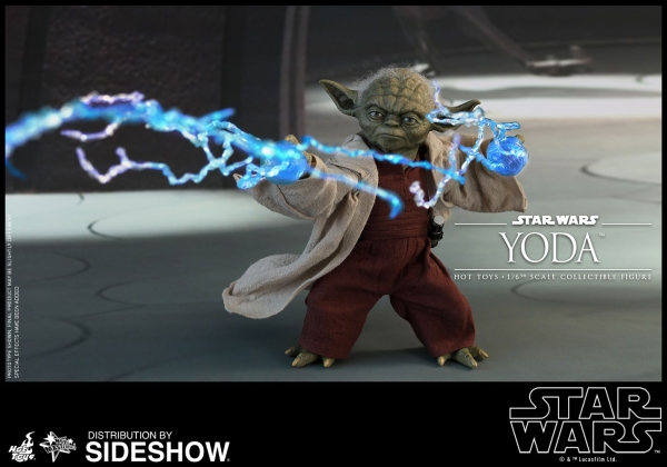 Star Wars Episode II Movie Masterpiece Actionfigur 1/6 Yoda 14 cm