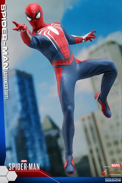 Marvel's Spider-Man Videogame Masterpiece Actionfigur 1/6 Spider-Man Advanced Suit 30 cm