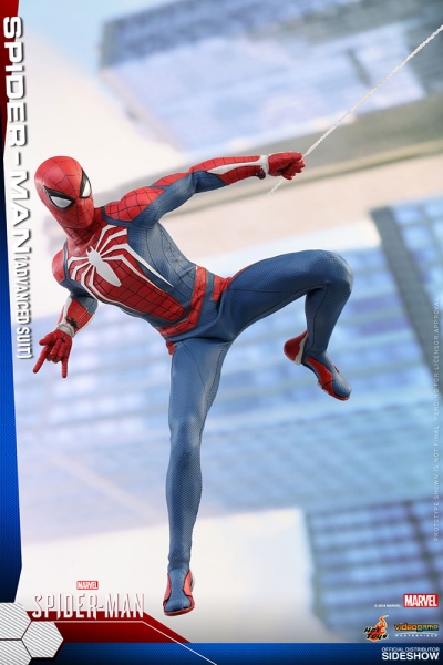 Marvel's Spider-Man Videogame Masterpiece Actionfigur 1/6 Spider-Man Advanced Suit 30 cm