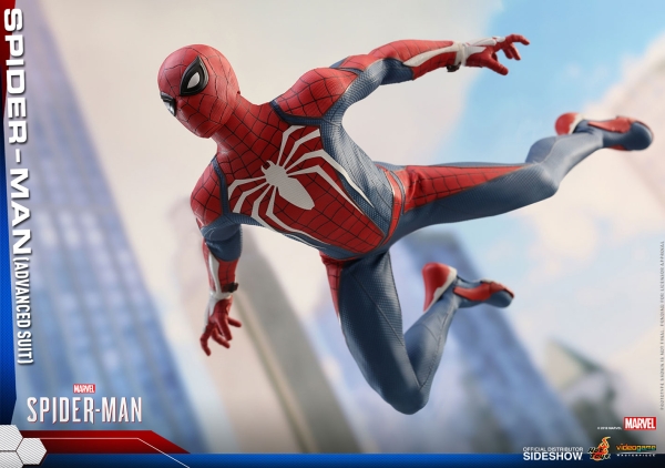 Marvel's Spider-Man Videogame Masterpiece Actionfigur 1/6 Spider-Man Advanced Suit 30 cm
